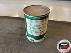 OIL CANS, GULF PRIDE OUTBOARD MOTOR OIL, HAVOLINE MOTOR OIL