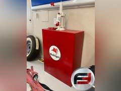 MOBILGAS BULK OIL TANK, BENNETT PUMPS MODEL 657