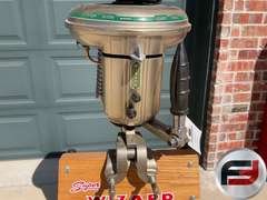ANTIQUE SUPER WIZARD BOAT MOTOR BY WESTERN AUTO STORES, INCLUDES