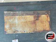 HAVOLINE MOTOR OIL TIN SIGN MADE OUT OF A OIL