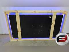 ORIGINAL FIRESTONE PORCELAIN NEON SIGN, 60" X 30", NEW NEON