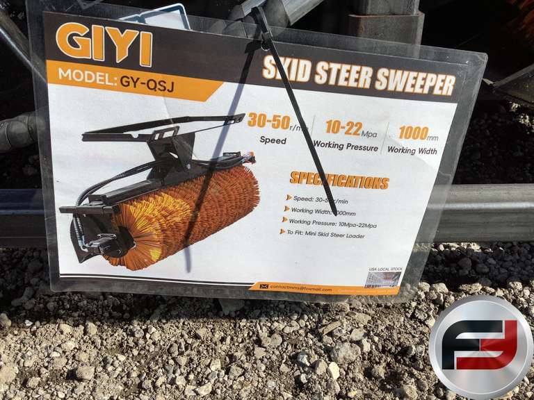 GIYI GY-QSJ HYDRAULIC BROOM