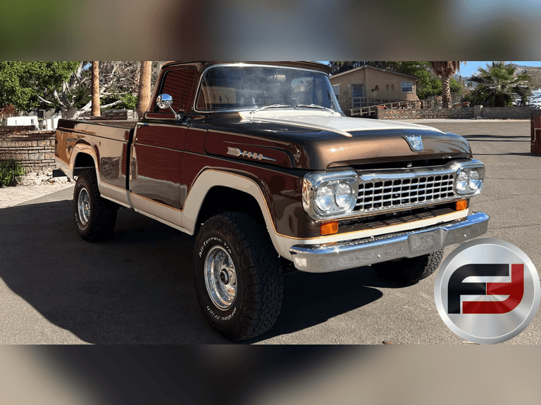 1959 FORD F100 4X4 PICKUP VIN: F25C9K14373