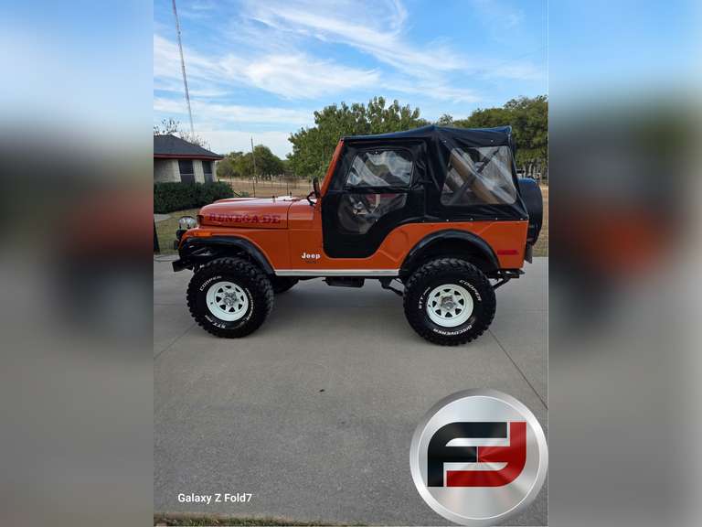 1976 JEEP CJ5 RENEGADE VIN: J6F83AH039565