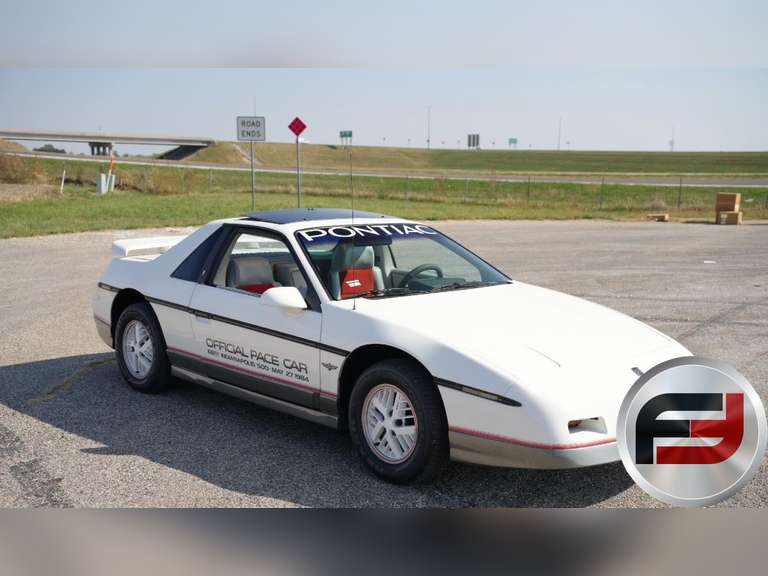 1984 PONTIAC FIERO PACE CAR VIN: 1G2AF37R5EP268909