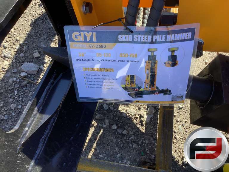 UNUSED 2025 GIYI GY-D680 HYDRAULIC DROP HAMMER