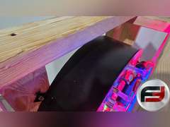 ORIGINAL WOLF'S HEAD TIN NEON SIGN, 23" X 30", NEW