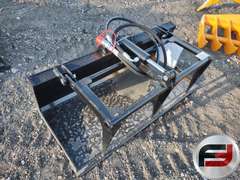 UNUSED 2025 GIYI GY-X-PG44C 44 INCH FLAT PLAT GRAPPLE