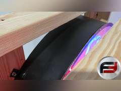 ORIGINAL VALVOLINE TIN NEON SIGN, 30" X 30", NEW NEON