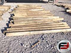 56PCS 8’X4” WOOD POSTS