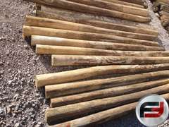 56PCS 8’X4” WOOD POSTS