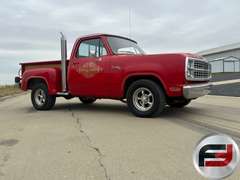 1979 DODGE D150 LITTLE RED EXPRESS STANDARD CAB PICKUP VIN: D13JS9S218029