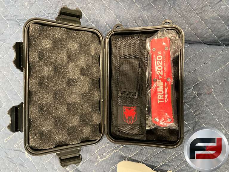 COBRA-TECH KNIFE TRUMP 2020 WITH HARD CASE