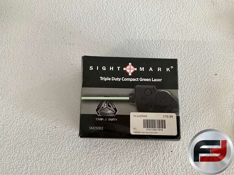SIGHT MARK TRIPLE DUTY COMPACT GREEN LASER SIGHT