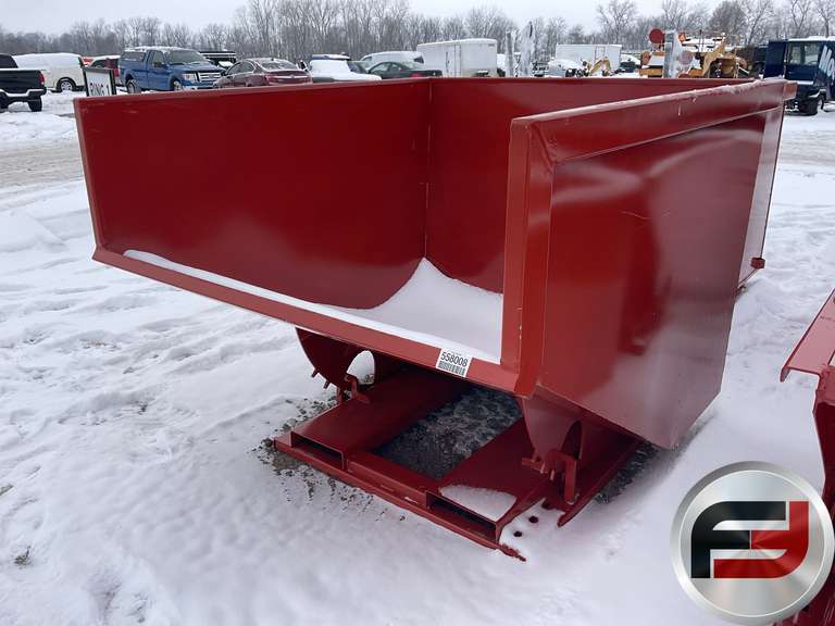 UNUSED STANDARD DUTY 3 CY CAPACITY DUMPING HOPPER