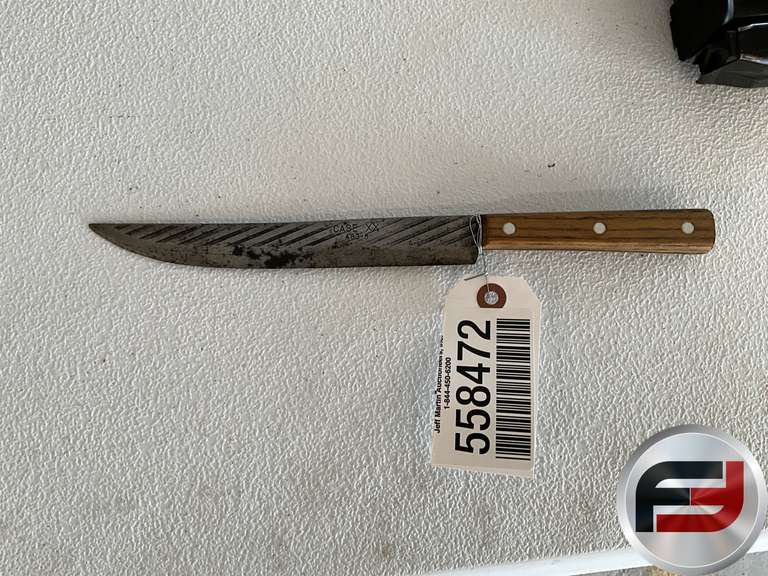 VINTAGE CASE XX OLD FORGE 1960 CARVING KNIFE