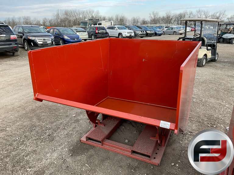 STANDARD DUTY 3 CY CAPACITY DUMPING HOPPER C05C1701