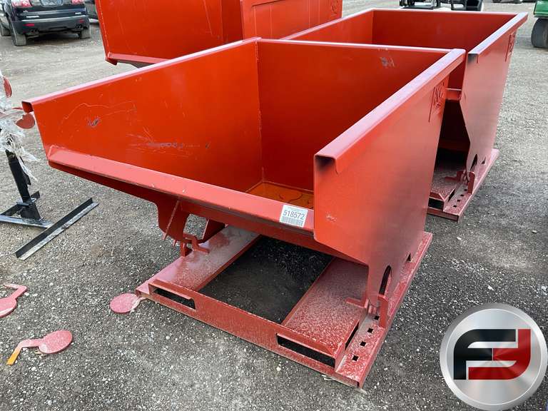 STANDARD DUTY 2 CY CAPACITY DUMPING HOPPER