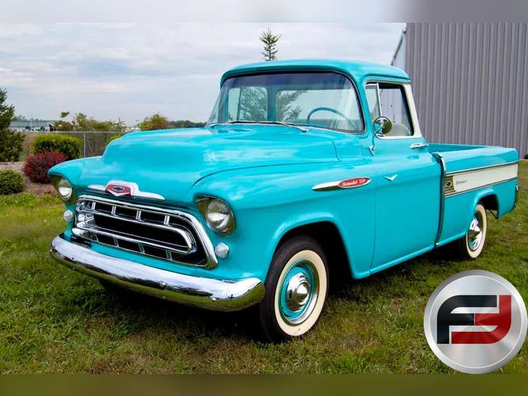 1957 CHEVROLET CAMEO 3124 PICKUP VIN: V3A57K139502