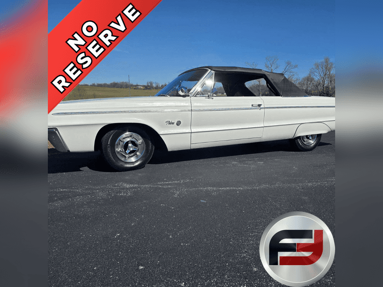 1966 DODGE  POLARA VIN: DL27G64151253 CONVERTIBLE