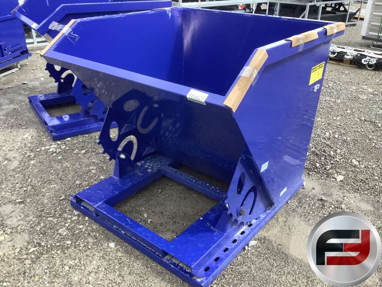 STANDARD DUTY 1 CY CAPACITY DUMPING HOPPER