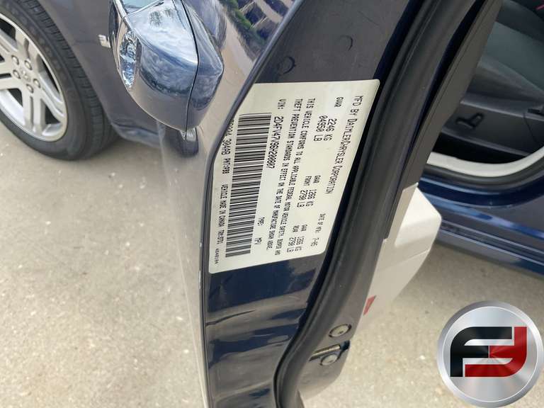 2006 DODGE MAGNUM VIN: 2D4FV47V96H200807