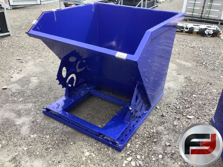 STANDARD DUTY 1 CY CAPACITY DUMPING HOPPER