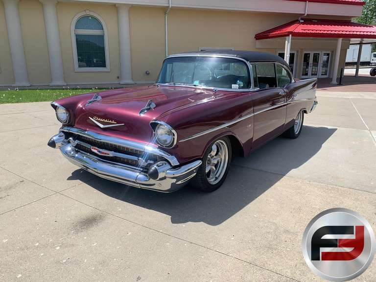 1957 CHEVROLET BEL AIR VIN: VC57K160007
