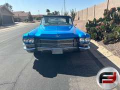 1963 CADILLAC DEVILLE CONVERTIBLE VIN: 63F015609