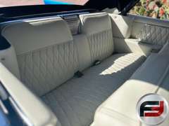 1963 CADILLAC DEVILLE CONVERTIBLE VIN: 63F015609