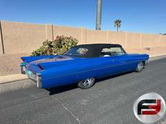 1963 CADILLAC DEVILLE CONVERTIBLE VIN: 63F015609