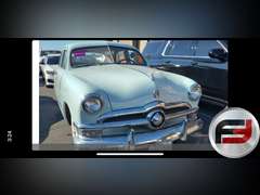 1950 FORD CUSTOM VIN: B0RH155844  4 DOOR SEDAN