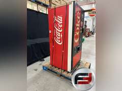 COCA-COLA VENDING MACHINE, NO RESERVE