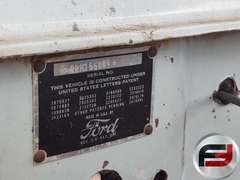 1950 FORD CUSTOM VIN: B0RH155844  4 DOOR SEDAN