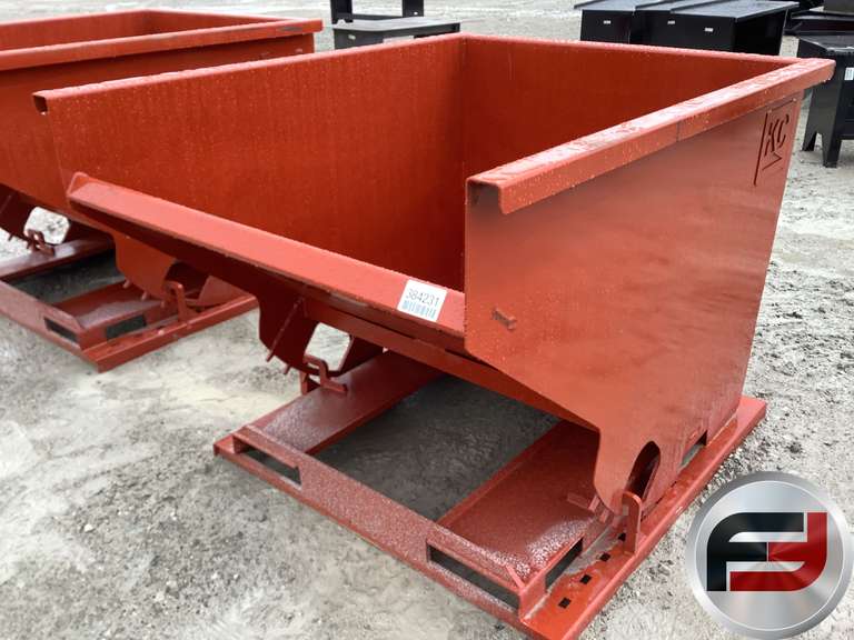 STANDARD DUTY 2 CY CAPACITY DUMPING HOPPER