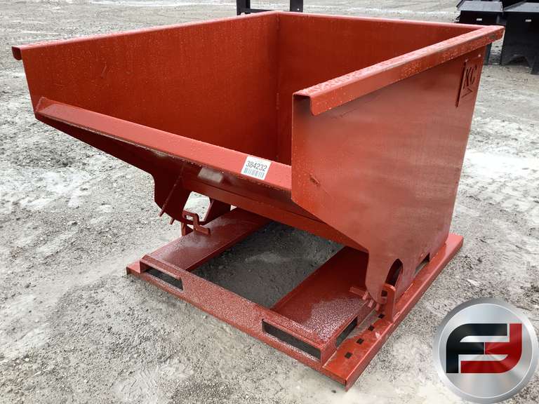 STANDARD DUTY 2 CY CAPACITY DUMPING HOPPER