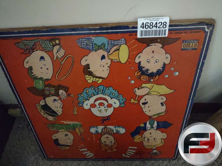 ANTIQUE WOOD GAME BOARDS