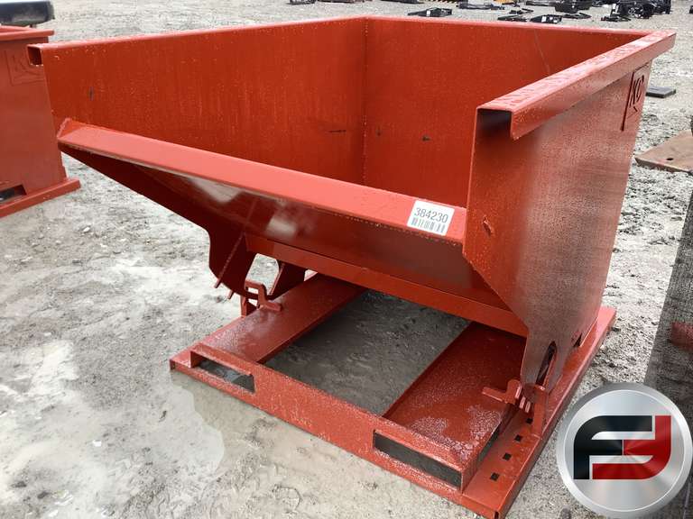STANDARD DUTY 2 CY CAPACITY DUMPING HOPPER