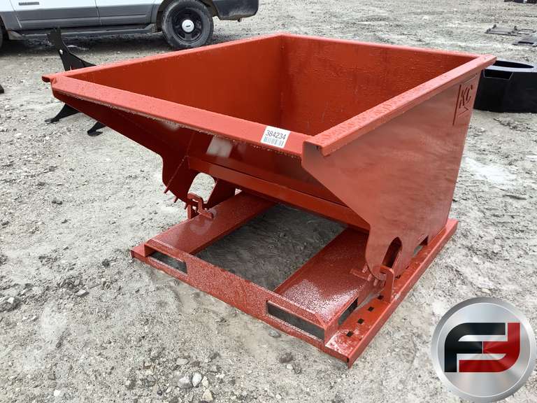STANDARD DUTY 1.5 CY CAPACITY DUMPING HOPPER