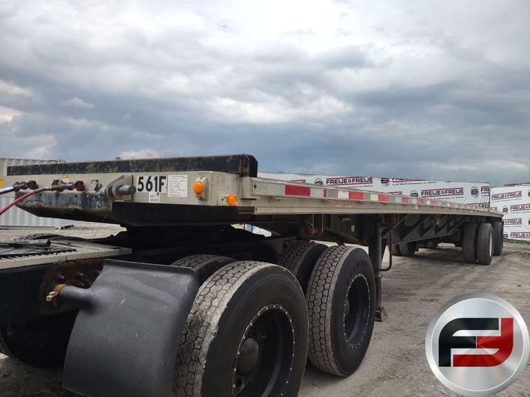 2000 DORSEY FB48 48'X96" ALUMINUM FLATBED TRAILER VIN: 1DTP80Z28YG055561