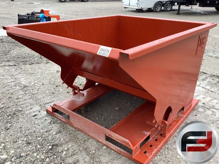 STANDARD DUTY 1.5 CY CAPACITY DUMPING HOPPER