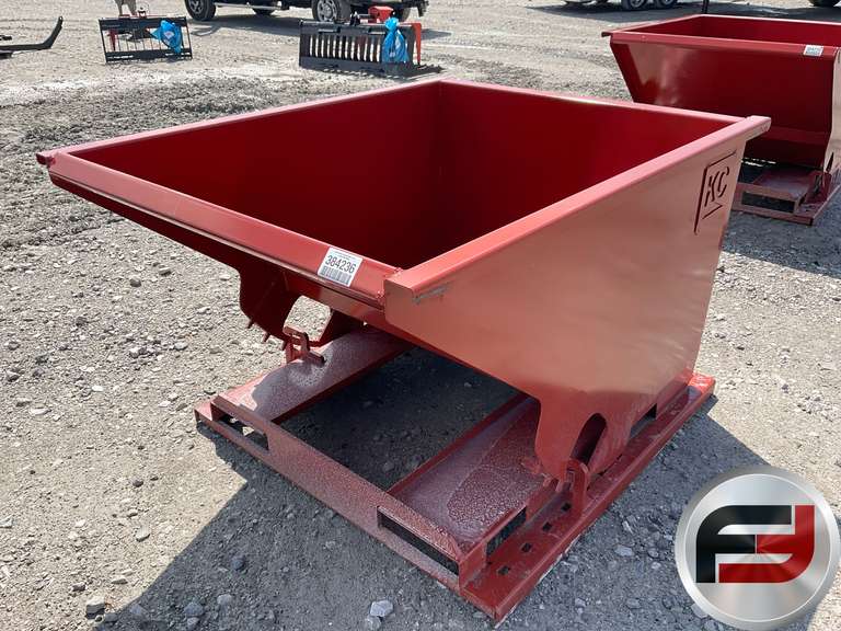 STANDARD DUTY 1.5 CY CAPACITY DUMPING HOPPER