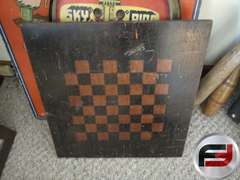 ANTIQUE WOOD GAME BOARDS