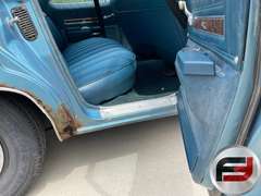 1972 CHEVROLET IMPALA VIN: 1M69H2J190692 4 DOOR SEDAN