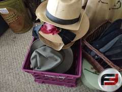 MANNEQUIN, ANTIQUE CLOTHES & HATS