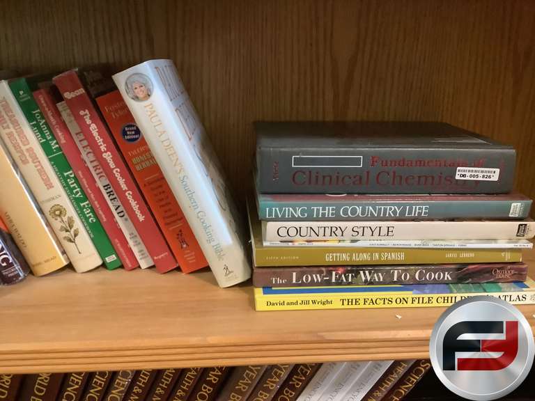 COMPLETE SHELF OF BOOKS OF VARIOUS AUTHORS