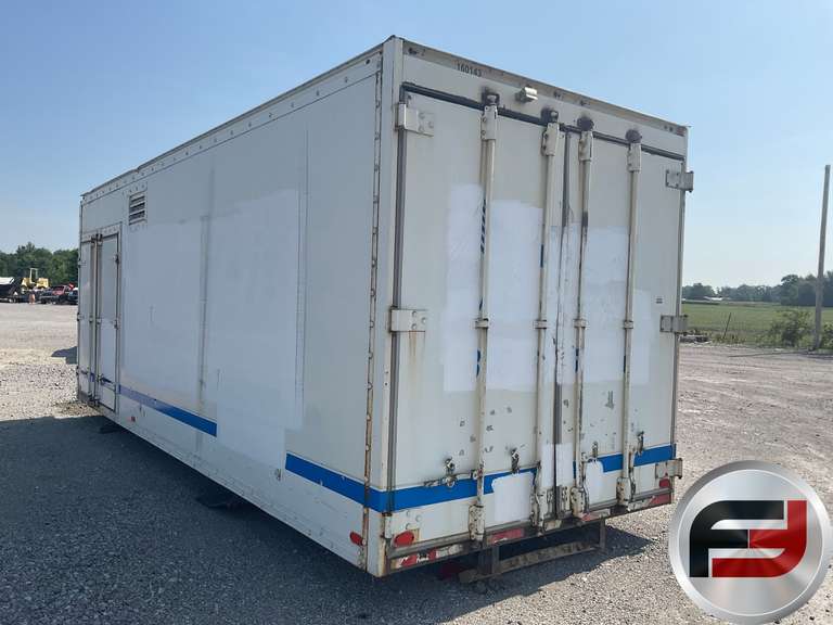 22’X96” SHREDDER BOX, REAR SWING DOORS, HYDRAULIC TANK AND OTHER