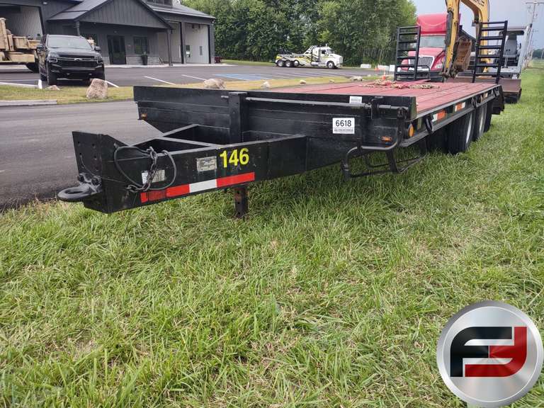 1997 BELSHE EQUIPMENT TRAILER 8'X20' VIN: 16JF01820V1029429