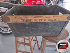 VINTAGE STANDARD OIL OF INDIANA BASKET CARRIER