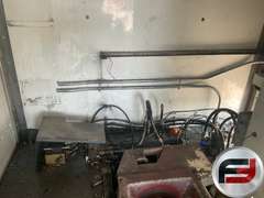 22’X96” SHREDDER BOX, REAR SWING DOORS, HYDRAULIC TANK AND OTHER
